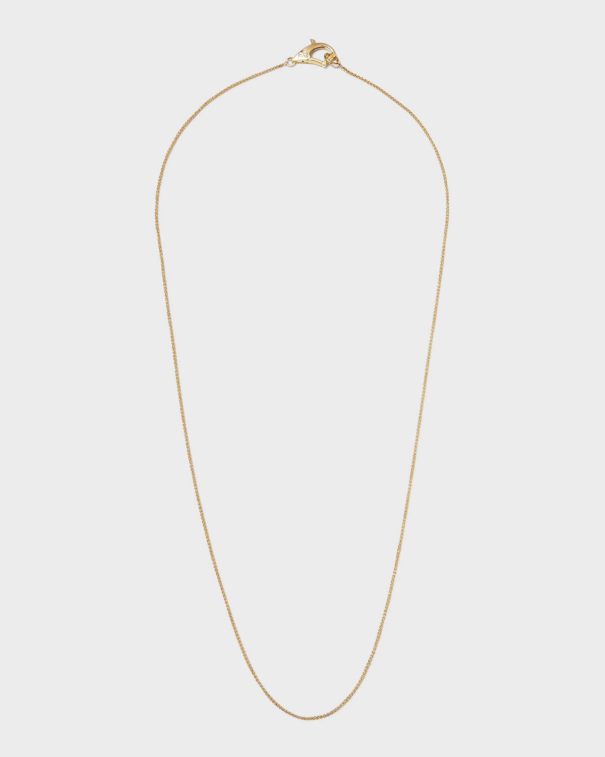 Men's Yellow Gold Xok Wave Necklace