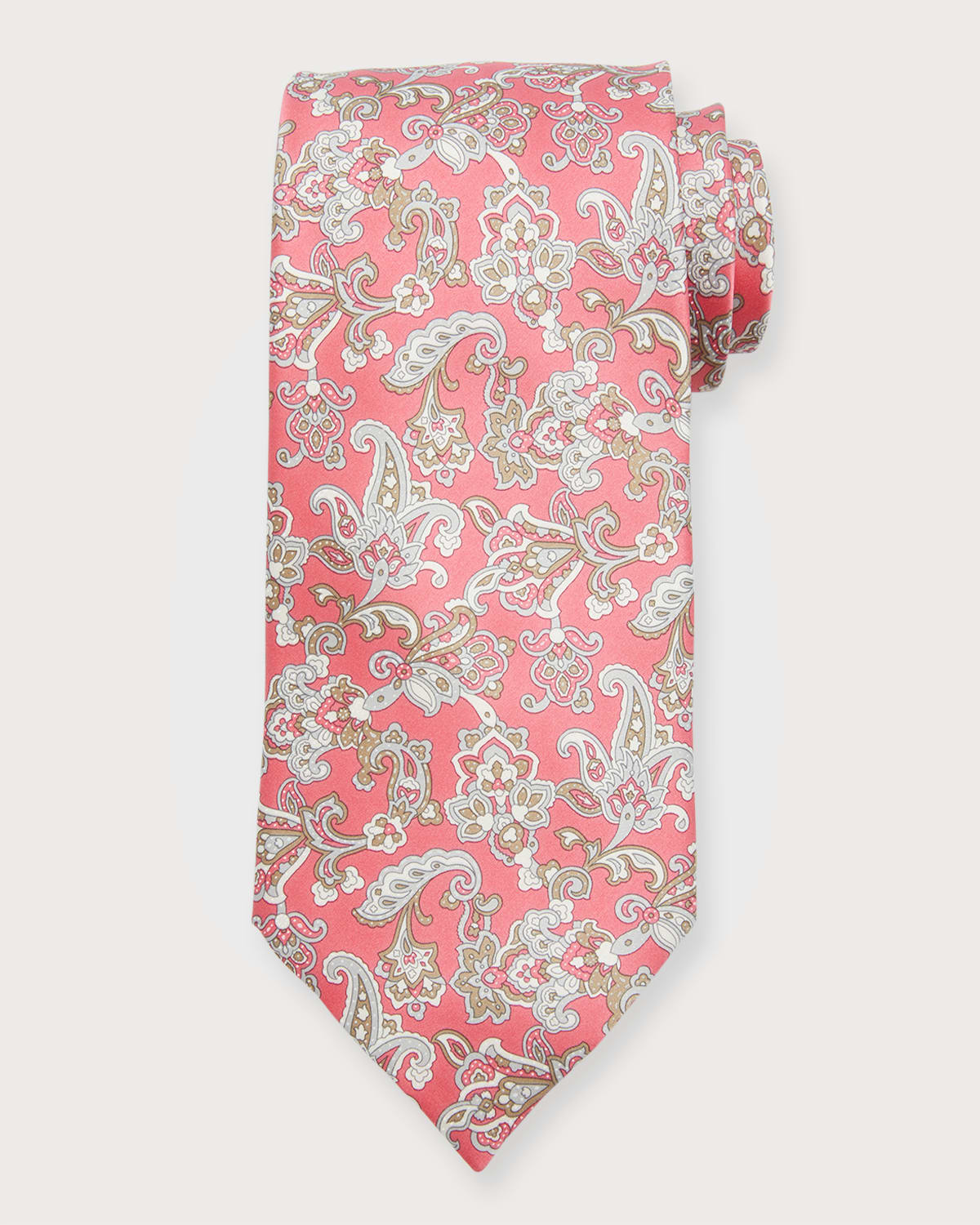 Stefano Ricci Men's Paisley-print Silk Tie In Multi