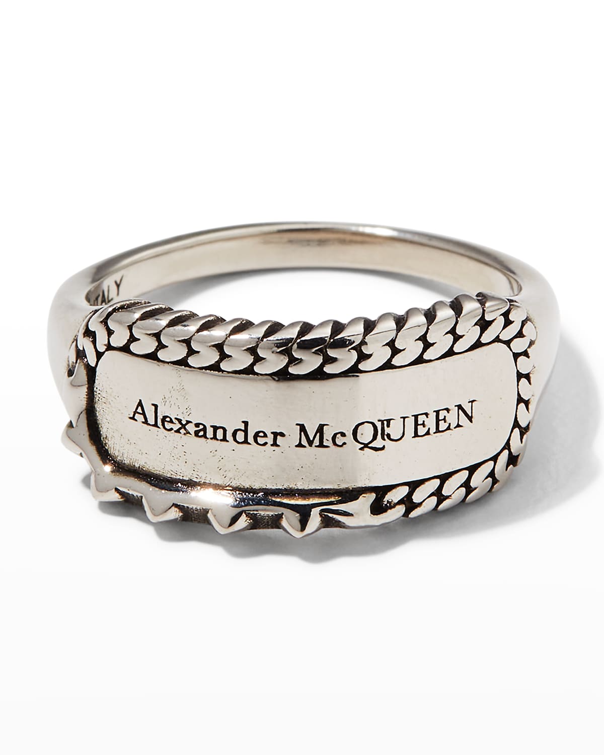 Alexander McQueen Tag Ring