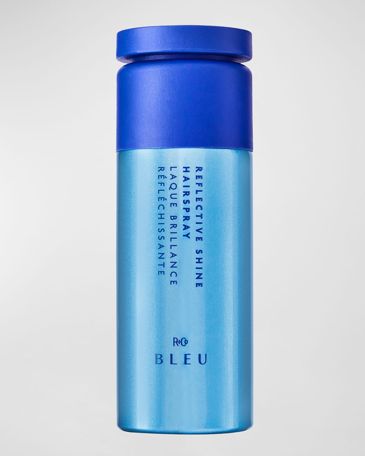 R+co Bleu 3 Oz. Bleu Reflective Shine Hairspray In Blue