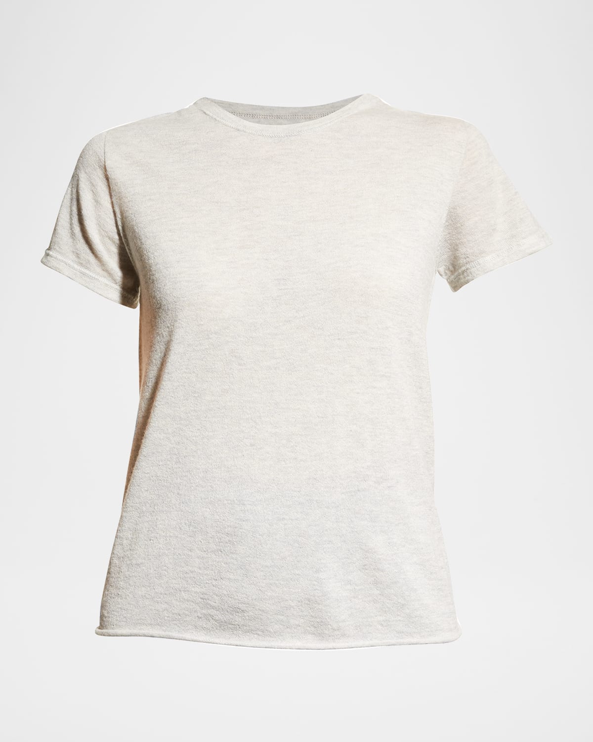 Machine Washable Cashmere Crewneck Top