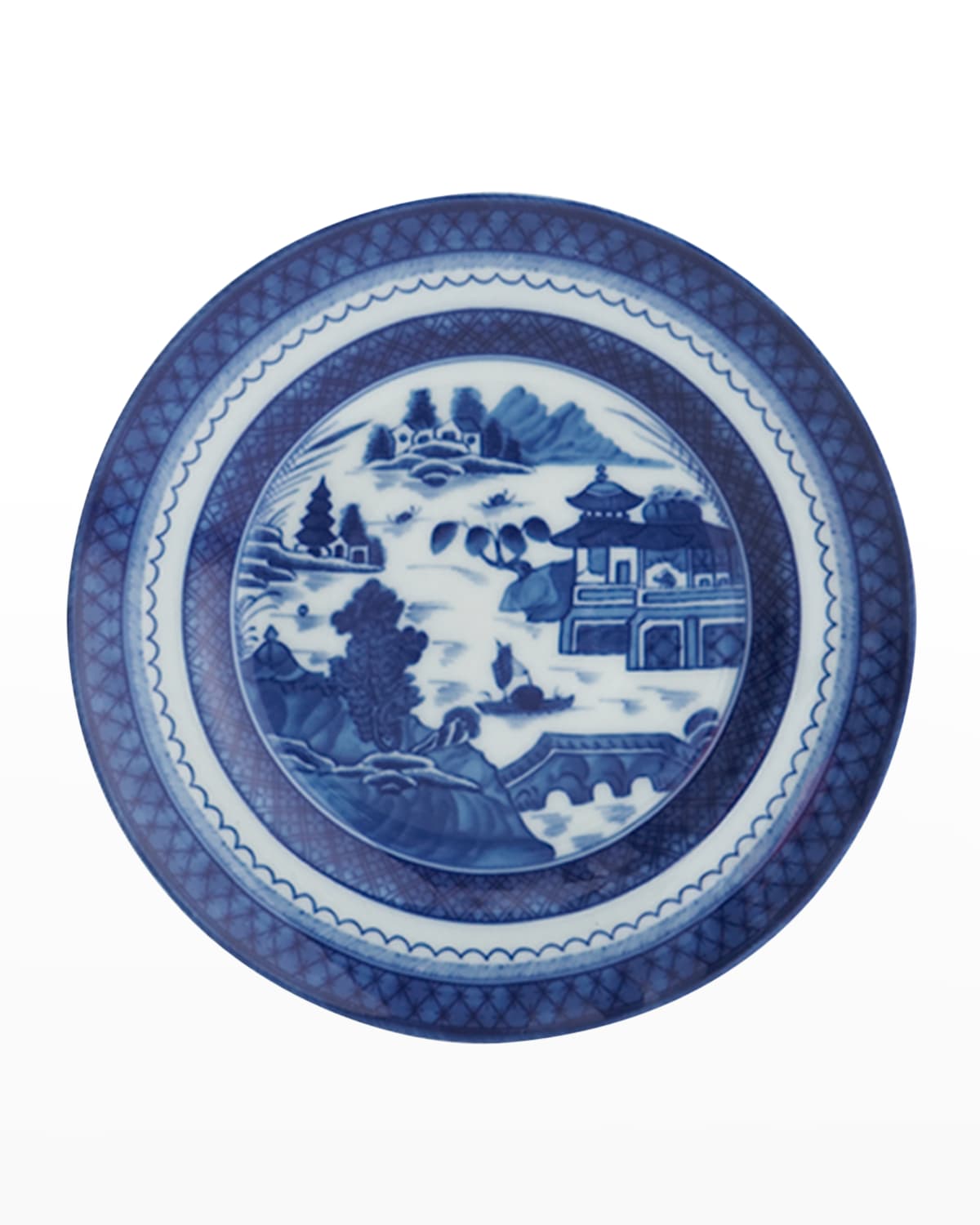 MOTTAHEDEH BLUE CANTON BREAD & BUTTER PLATE