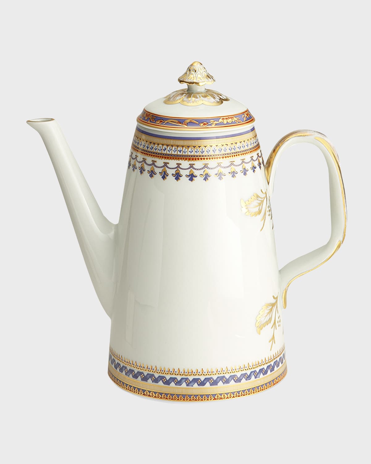 Mottahedeh Chinoise Blue Coffee Pot