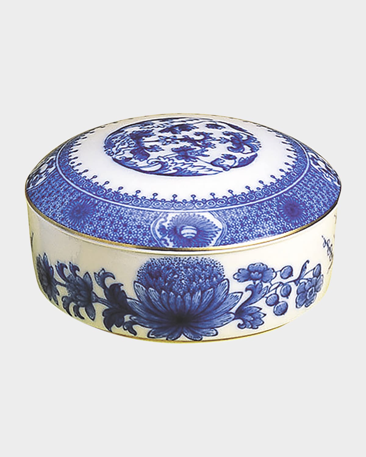 Mottahedeh Imperial Blue Large Box In Blue