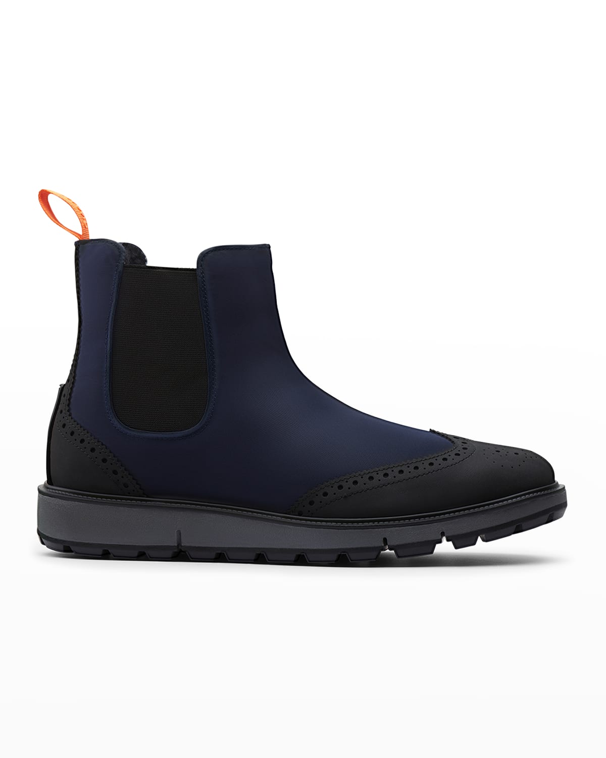 Swims Men s Chelsea Classic Water Resistant Brogue Boots Smart Closet