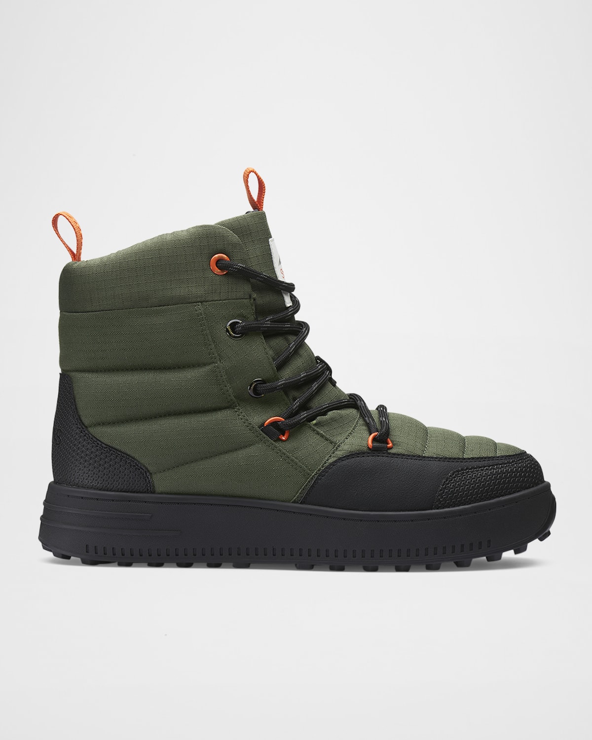 Men's Snow Runner Water-Resistant Quilted Boots