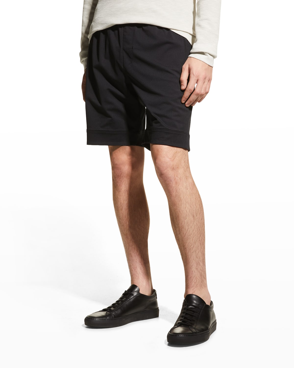 Vince Men's Modern Sweat Shorts In Black