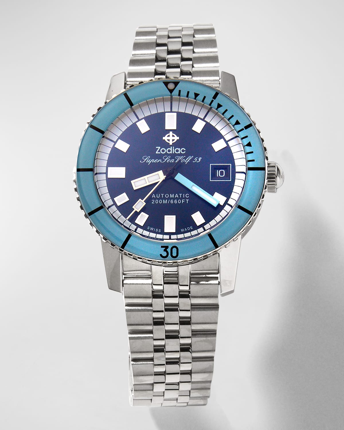 Men's Super Sea Wolf 53 Compression Bracelet Watch