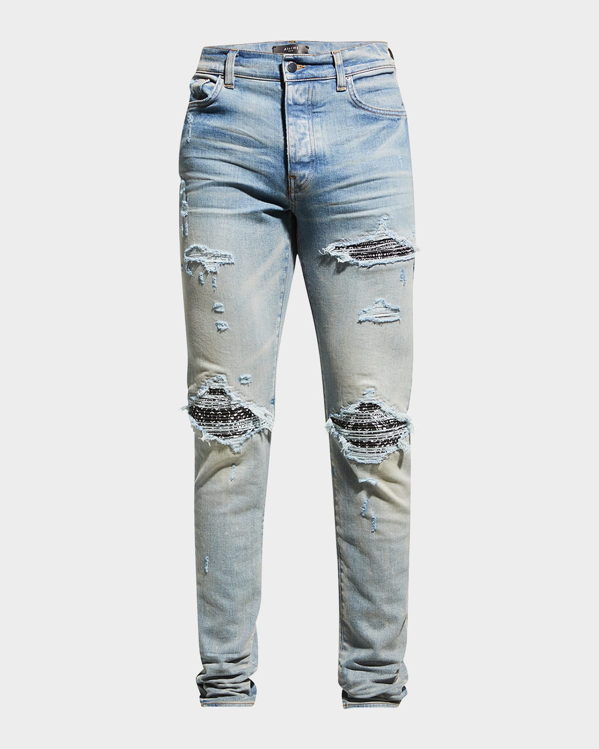 AMIRI Blue MX1 Bandana Jeans | Smart Closet
