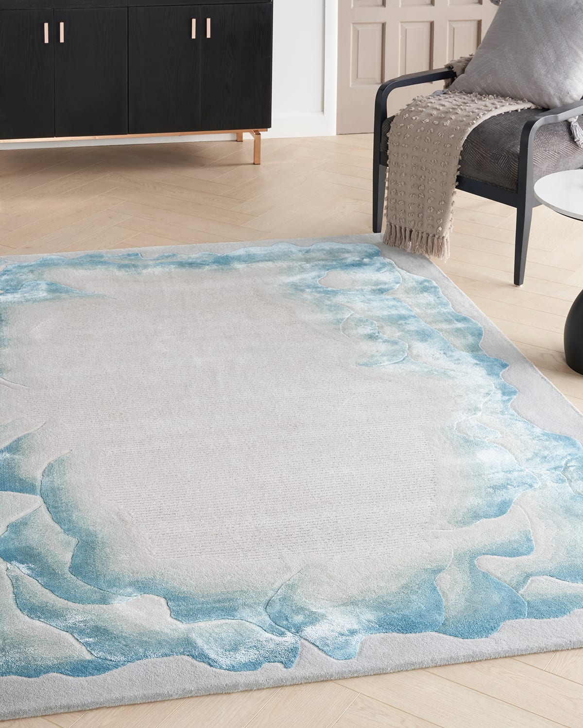 Nourison Cristina Hand-loomed Rug, 10' X 14' In Blue