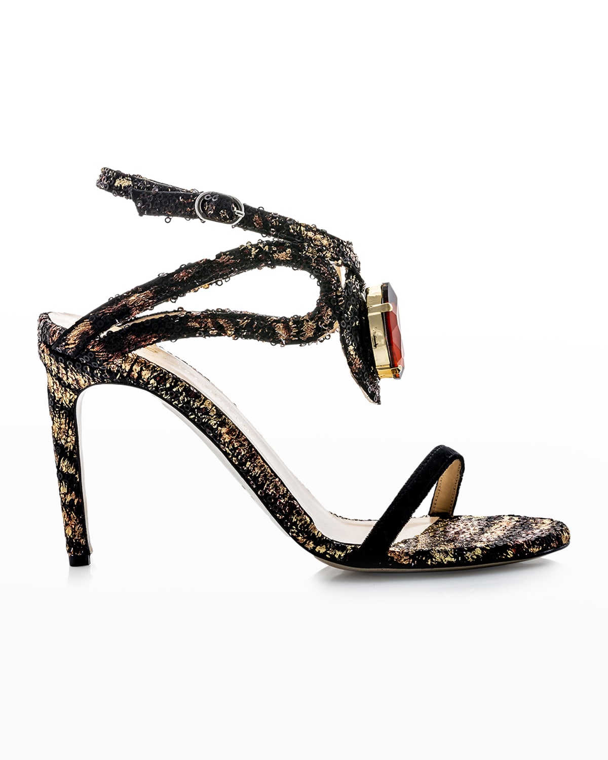 Chelsea Paris Delu Jewel Ankle-Strap Sandals