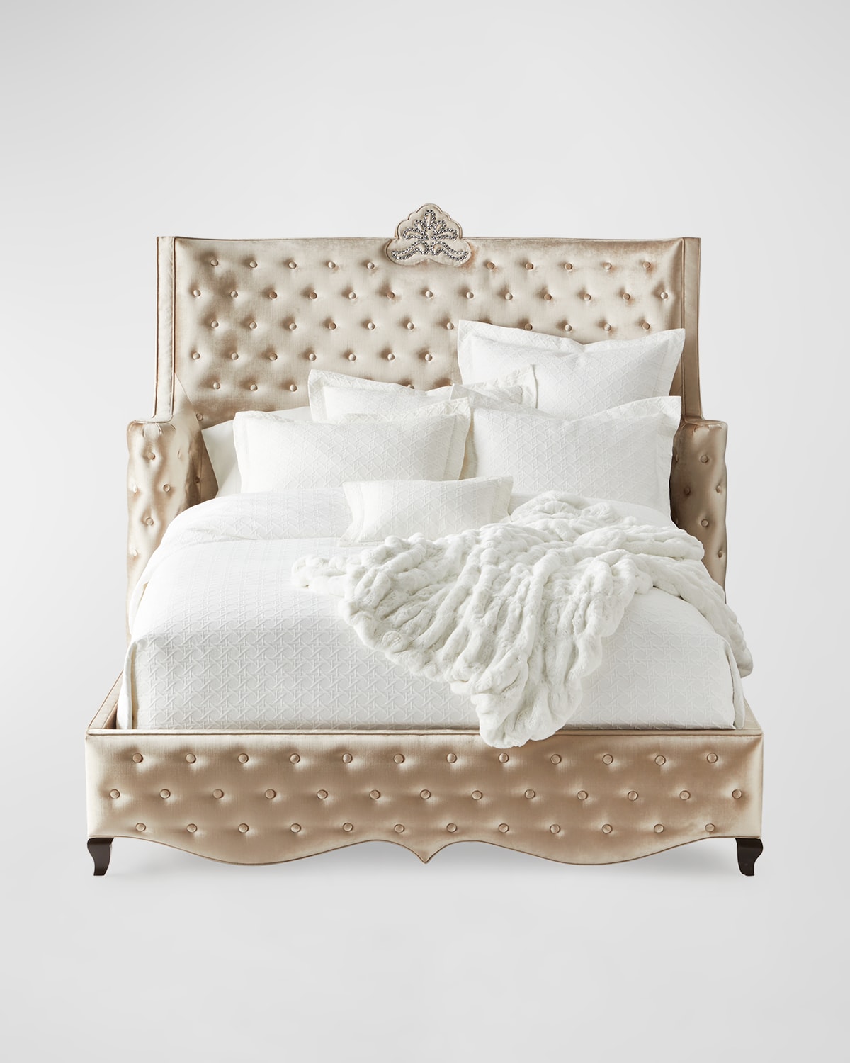 Haute House Alexis Tufted King Bed