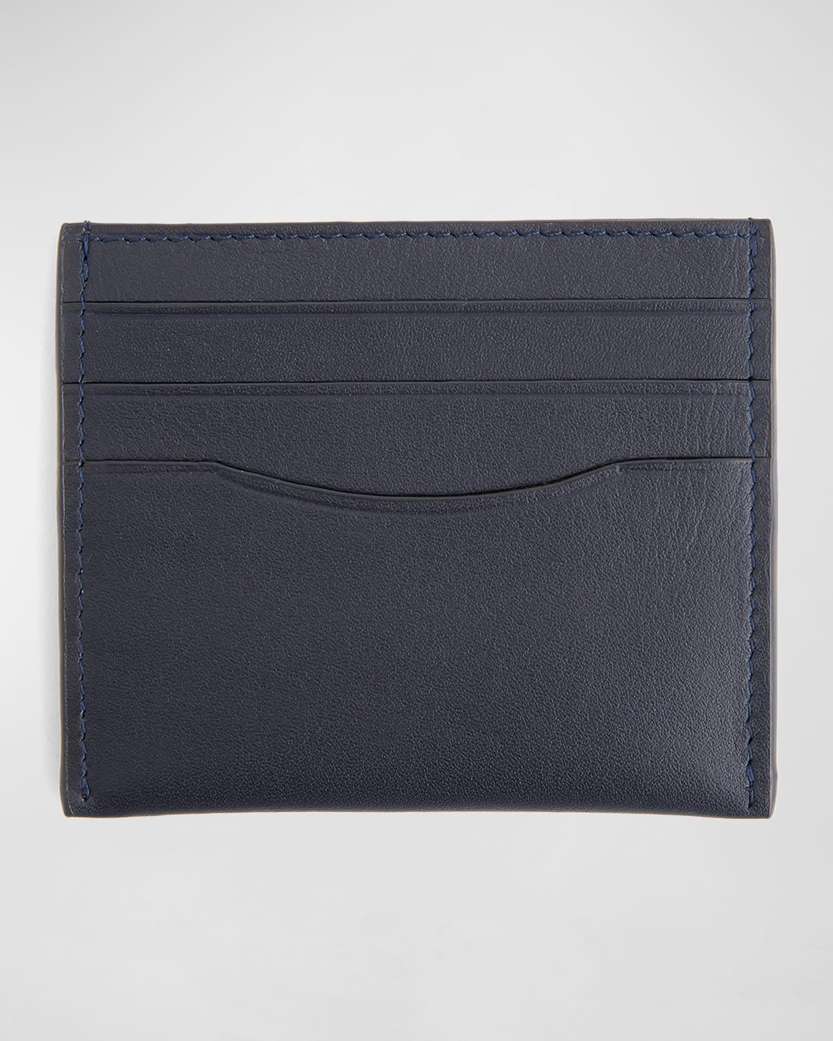 ROYCE NEW YORK PERSONALIZED LEATHER RFID-BLOCKING MINIMALIST CARD CASE