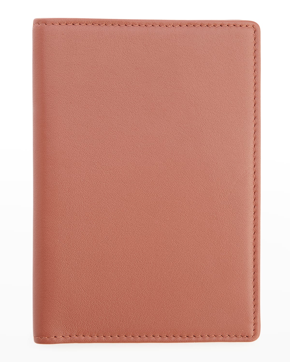 Royce New York Personalized Leather Rfid-blocking Passport Wallet With Vaccine Card Pocket In Tan