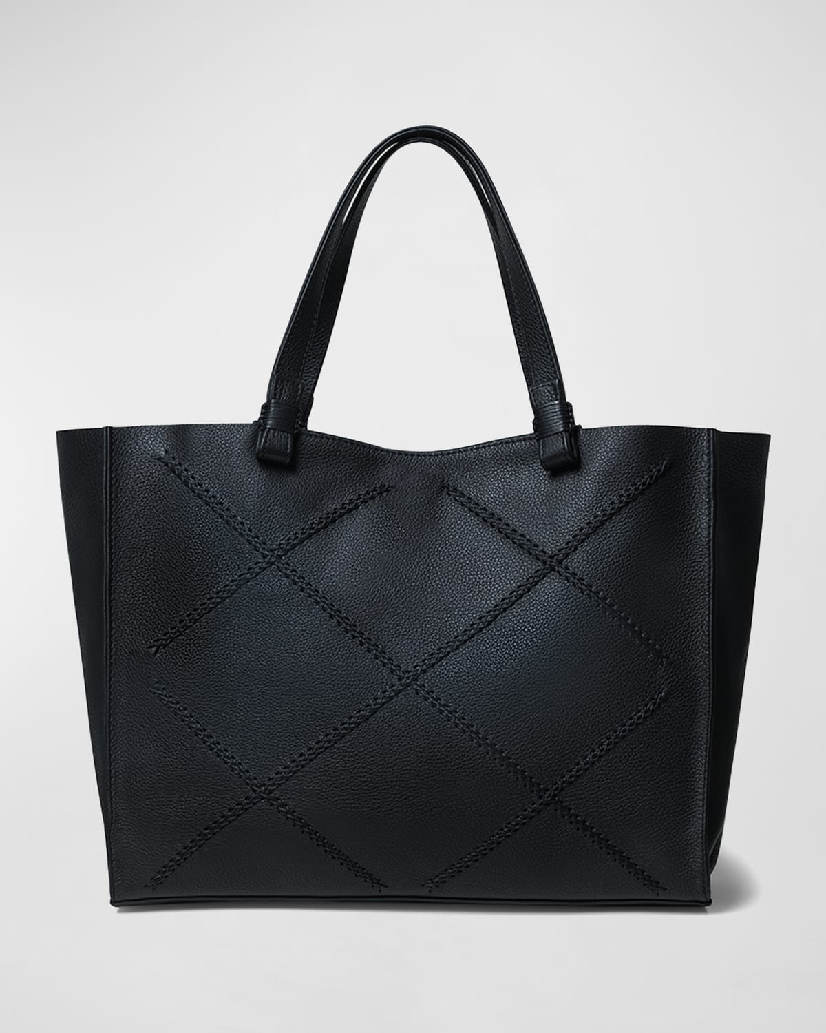 Medium Leather Tote Bag