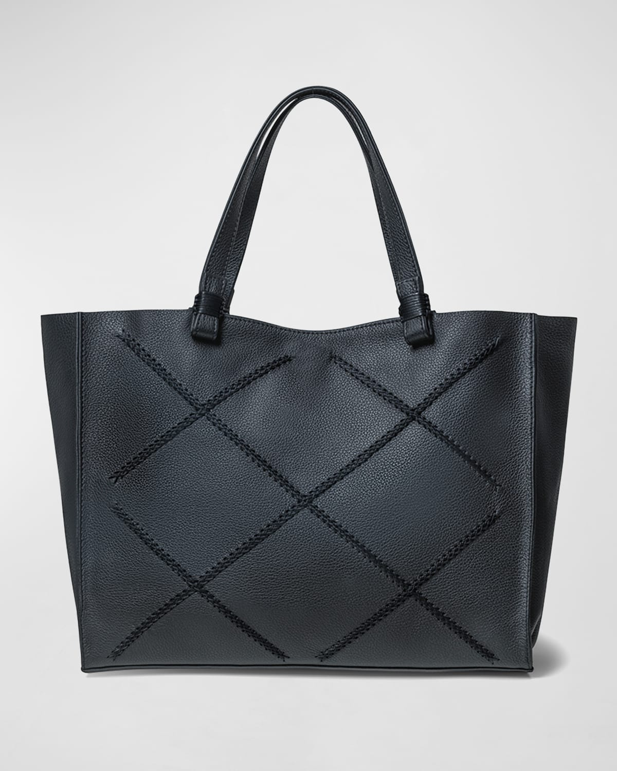 Medium Leather Tote Bag