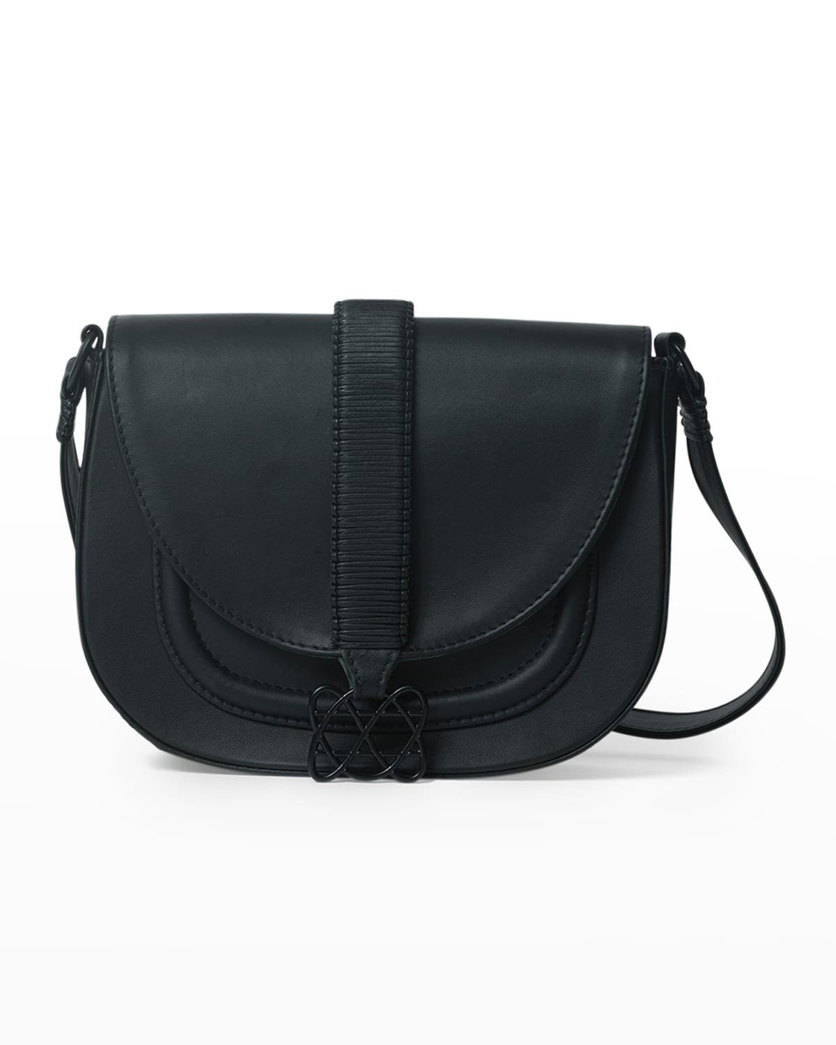 Callista Mini Gitane Saddle Leather Crossbody Bag