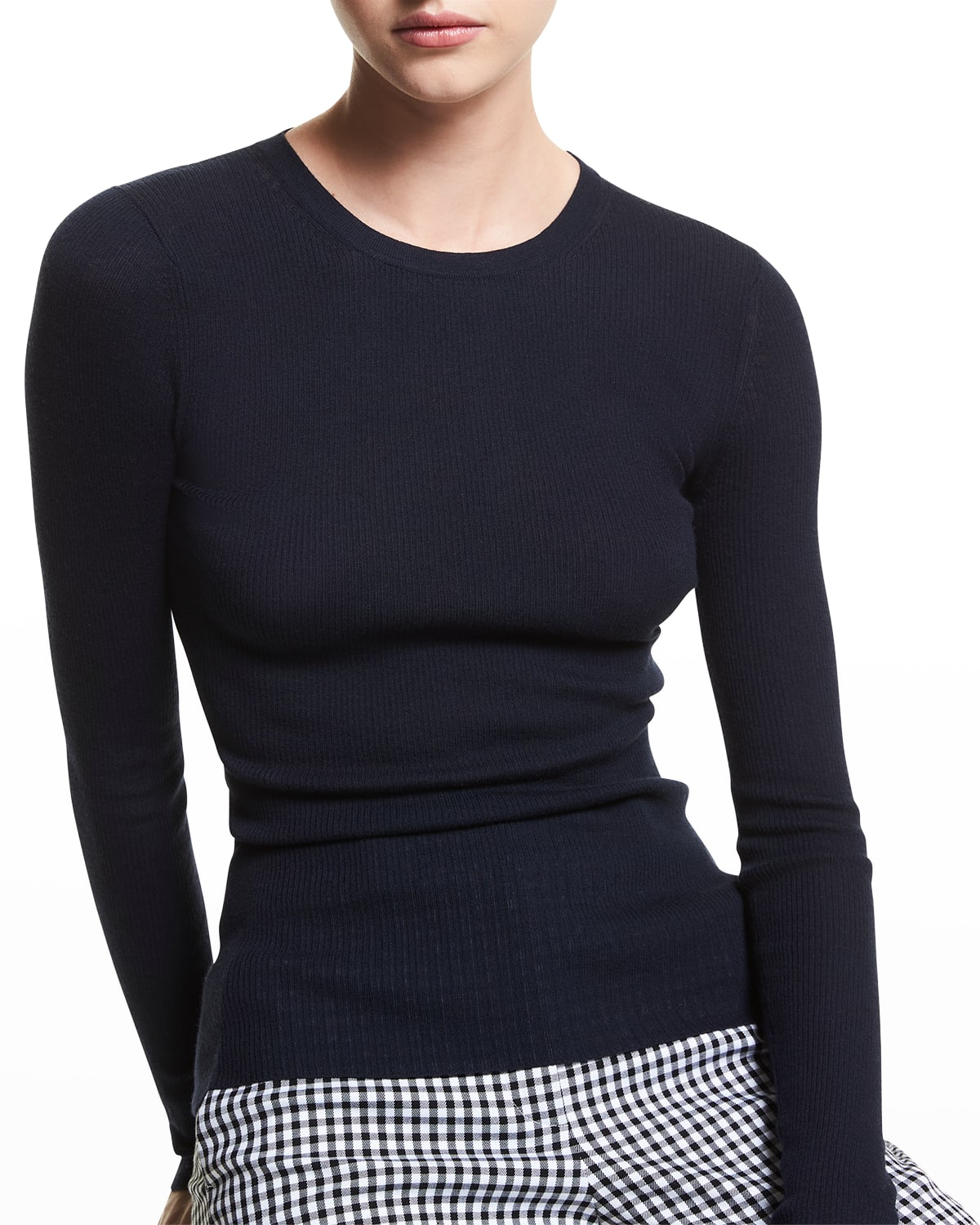 Hutton Ribbed Cashmere Pullover