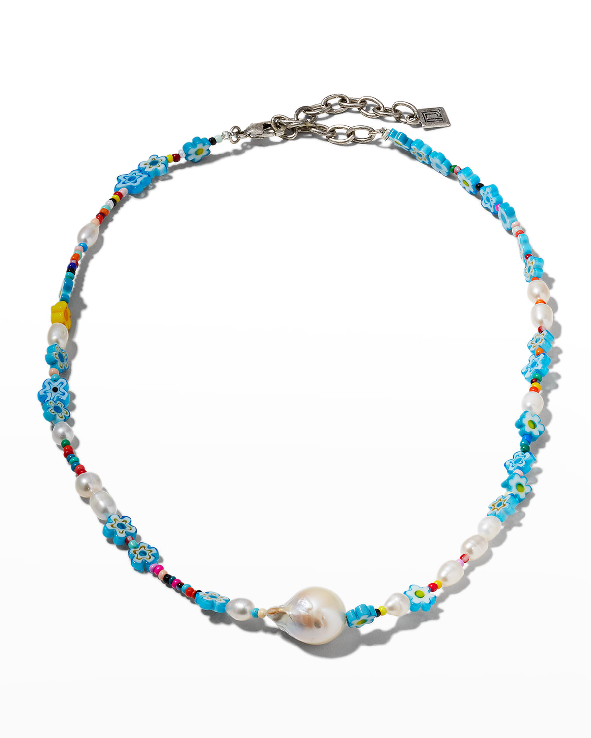 Celia Layered Pearl-Drop Necklace | Smart Closet