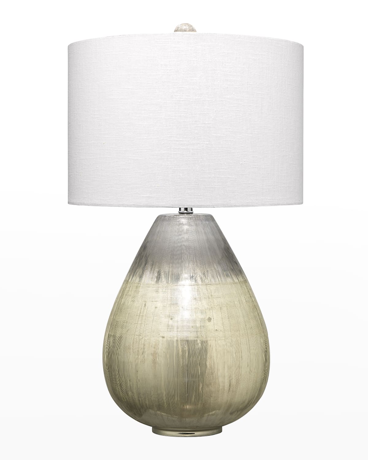 Shop Jamie Young Damsel Table Lamp In Mercury Glass