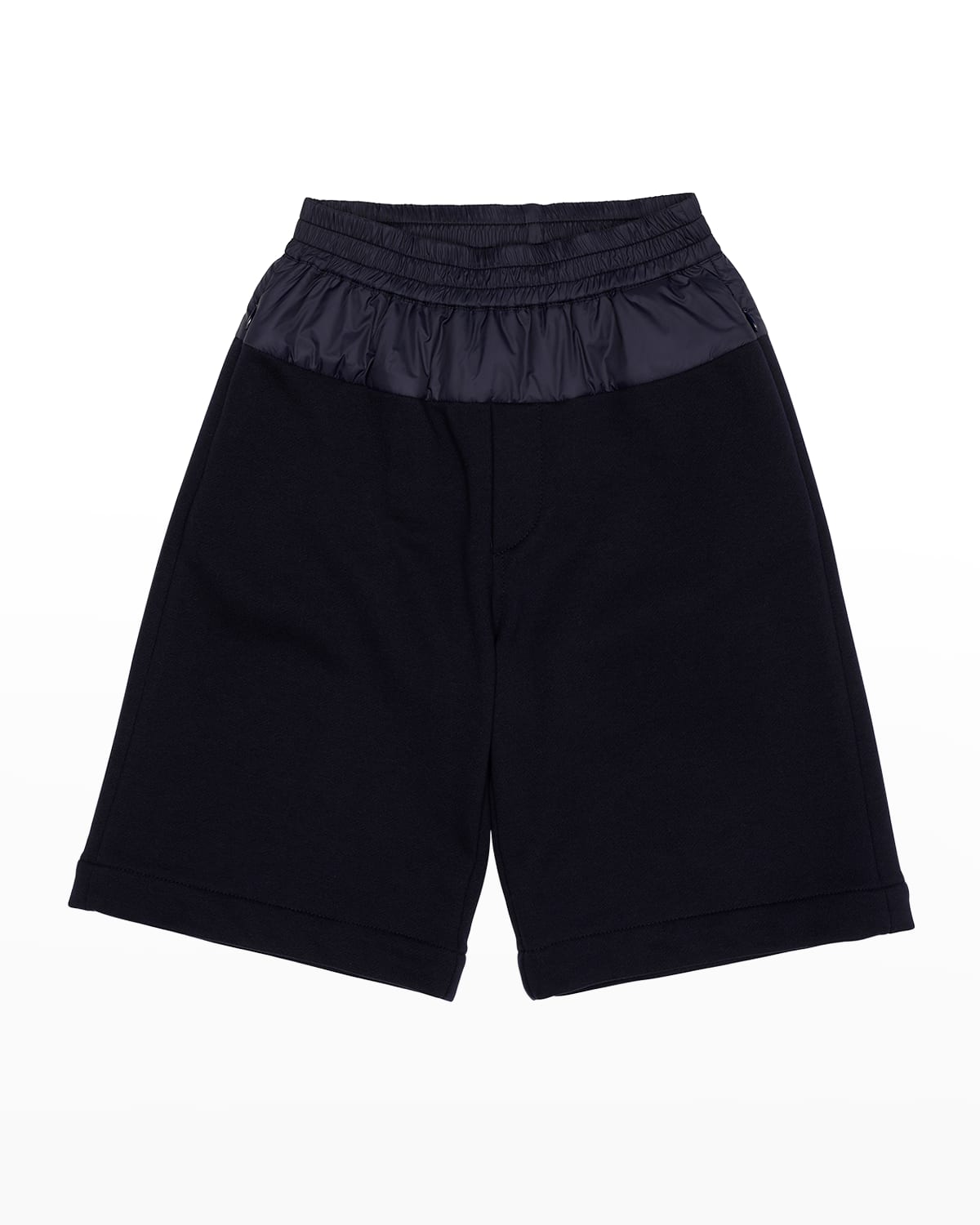 Boy's Nylon Tonal FF Embossed Shorts, Size 4-6