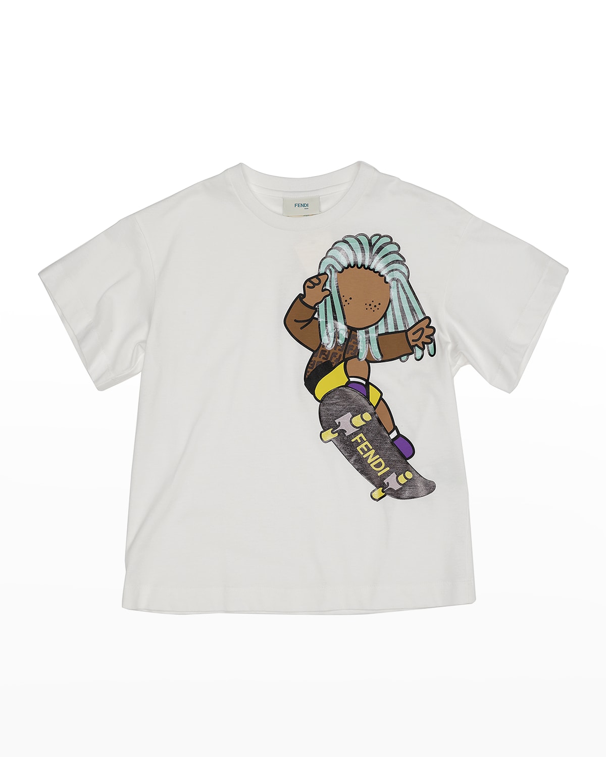Boy's Logo Skateboard T-Shirt, Size 8-14