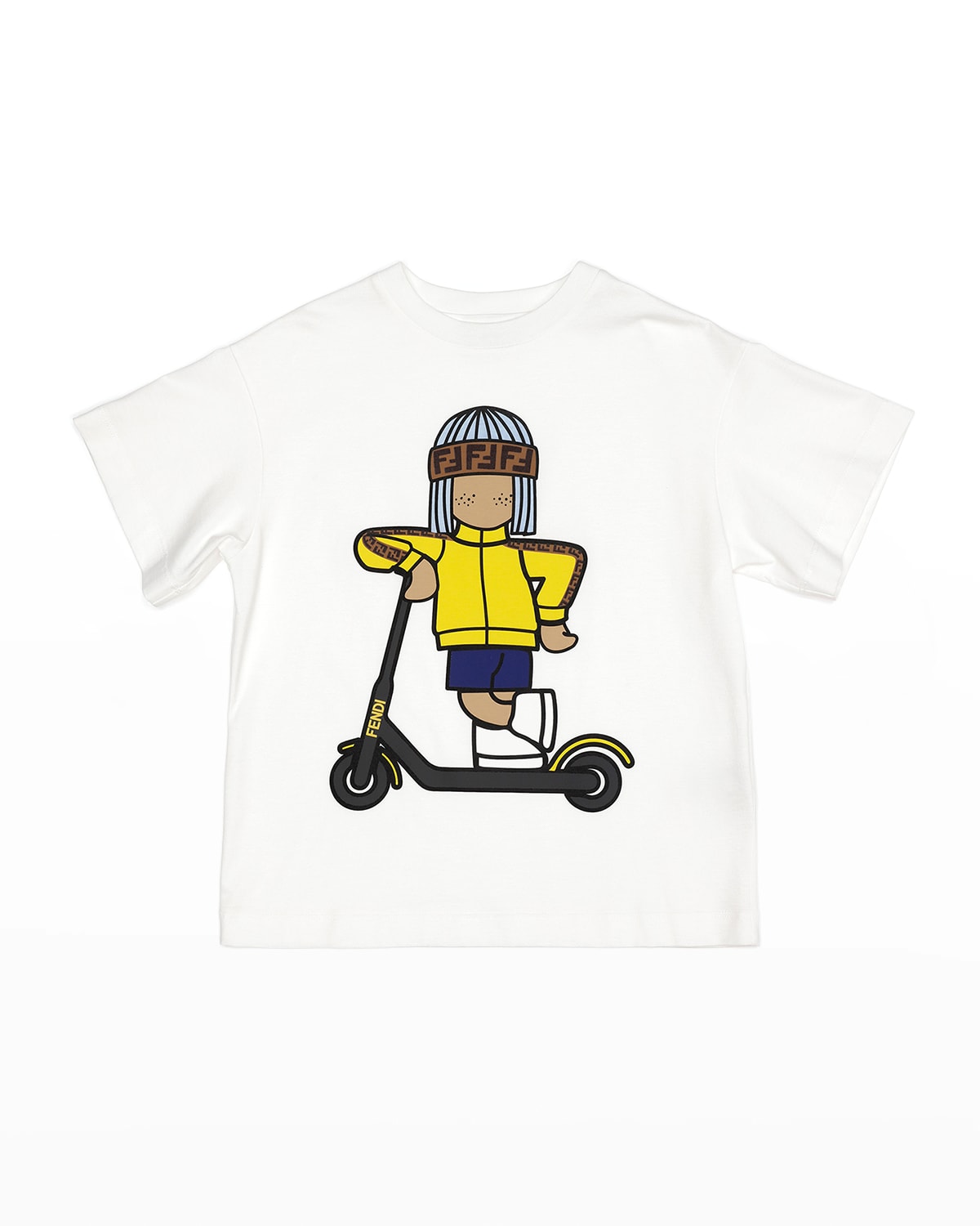 Boy's Scooter Boy Logo Graphic T-Shirt, Size 4-6