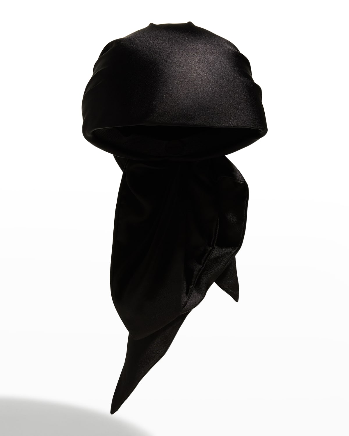 The Row Shanz Silk-blend Scarf Cap in Black