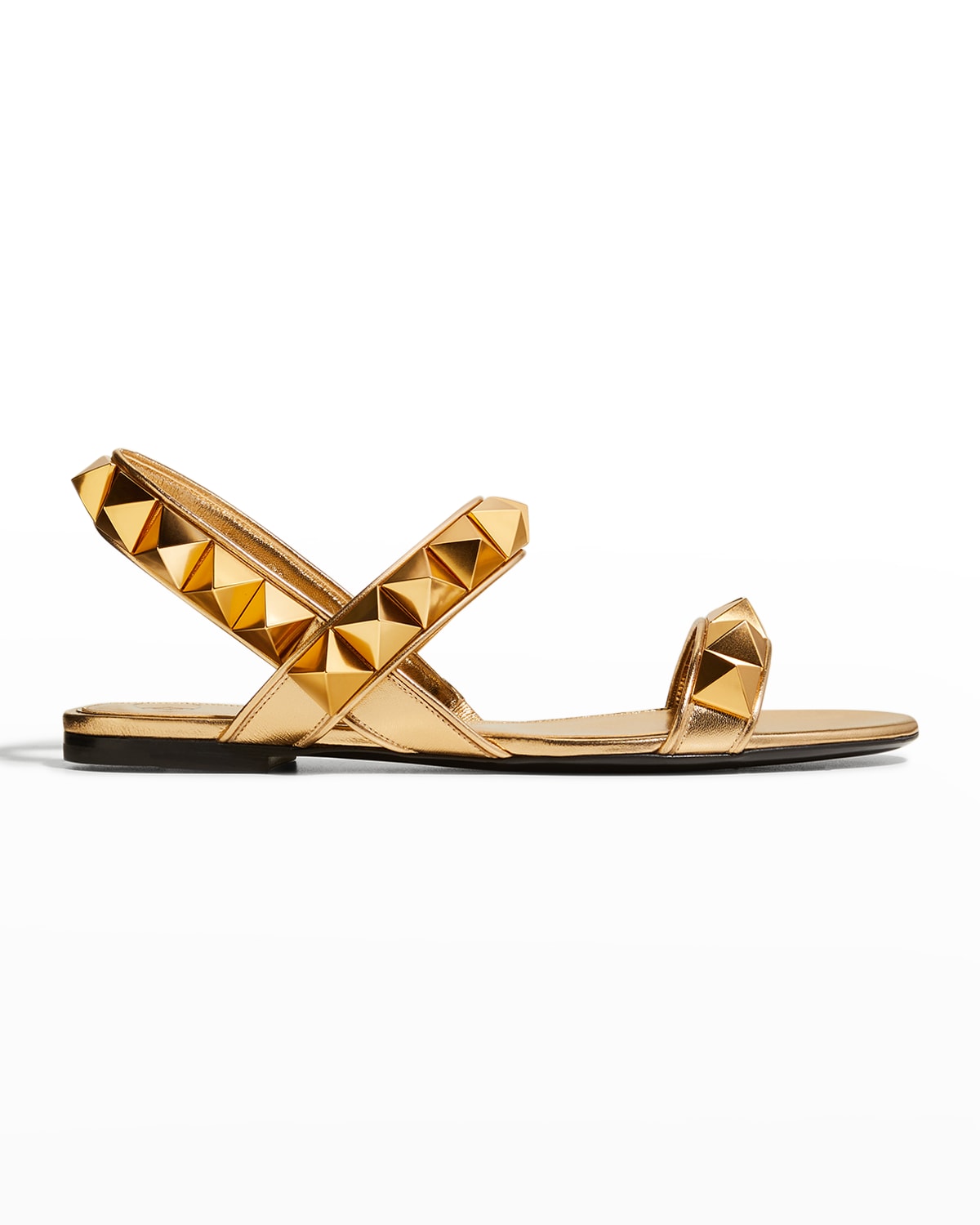 Valentino sandals sales gold