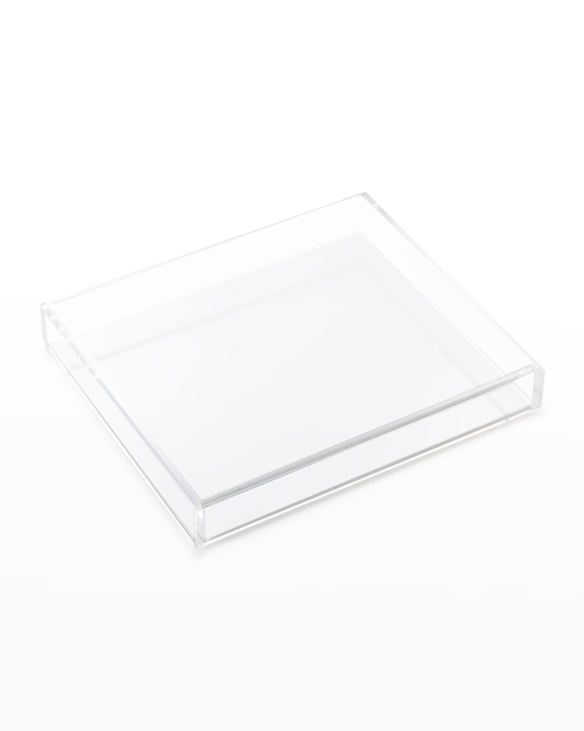 Shop Jr William Large Acrylic Tray In White