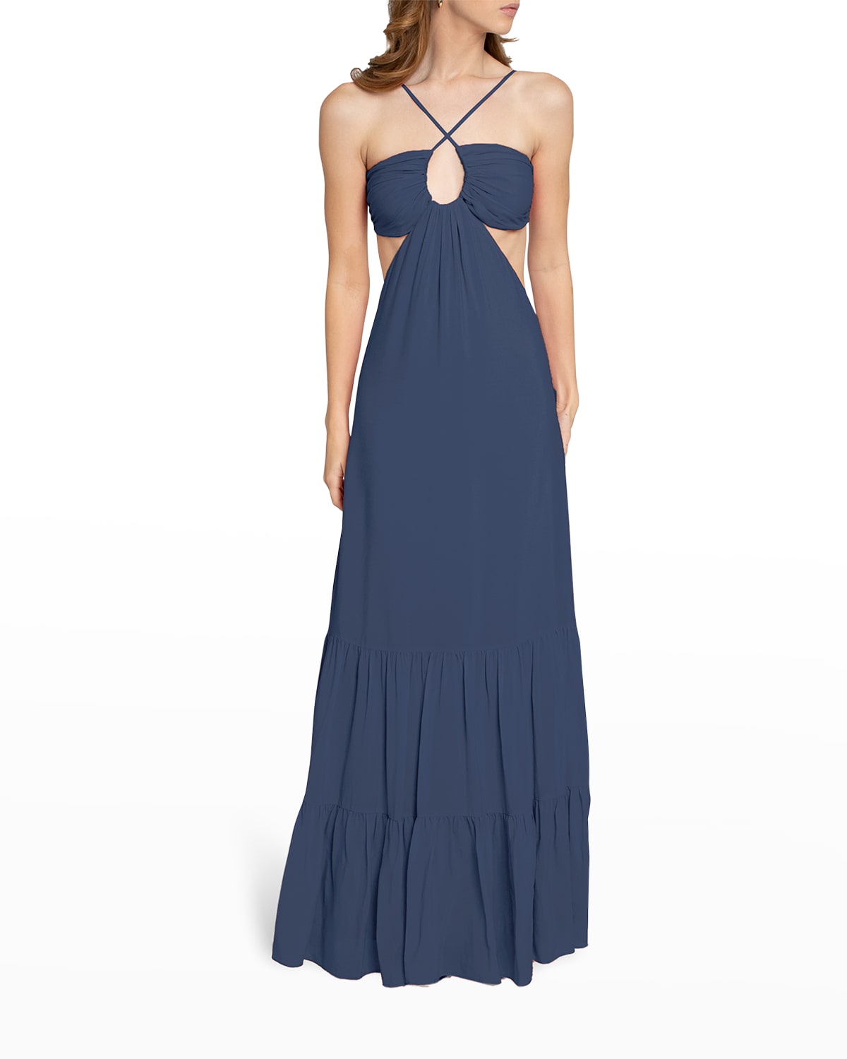 Nicole miller halter dress top