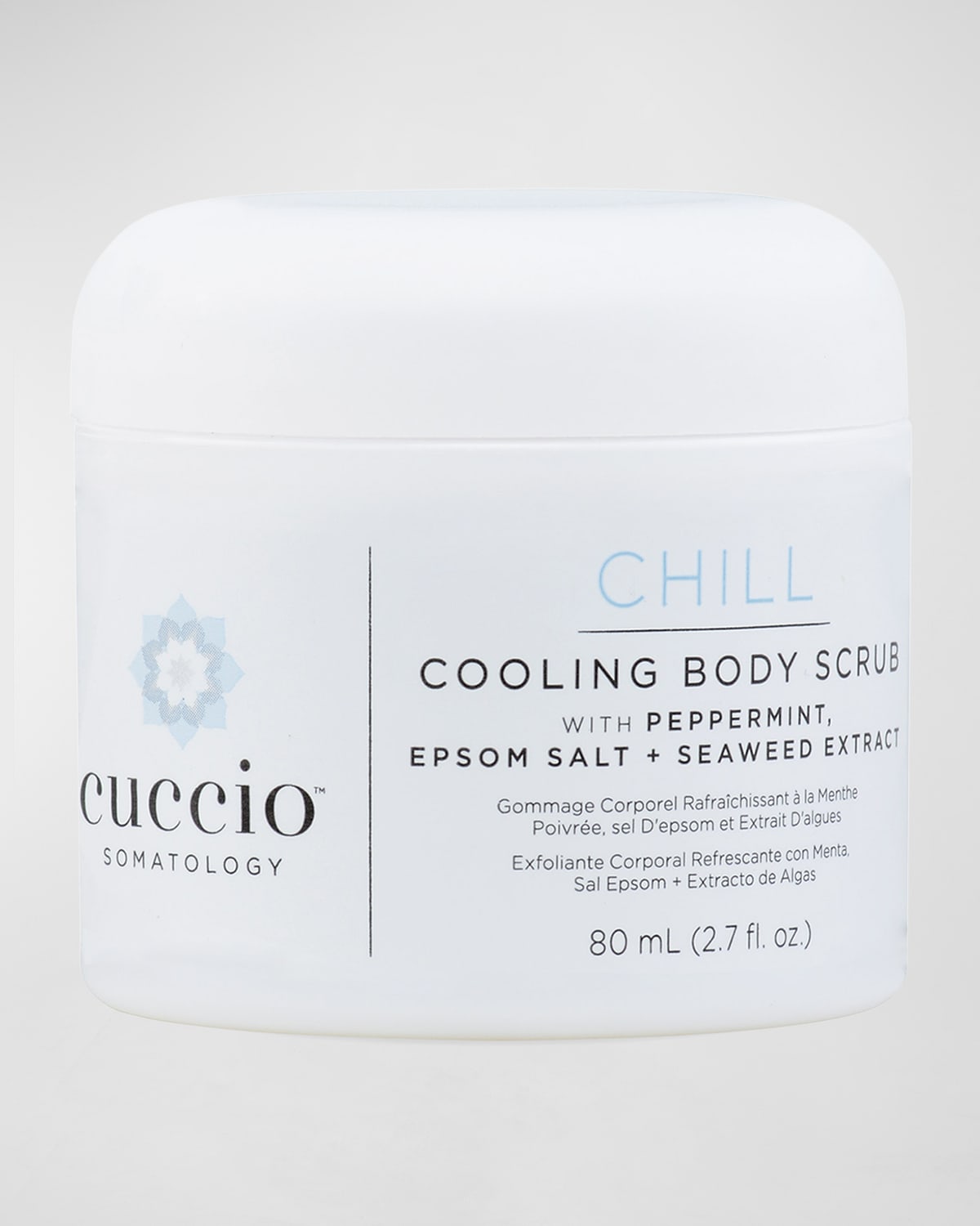 CUCCIO SOMATOLOGY 2.7 oz. Chill Cooling Body Scrub