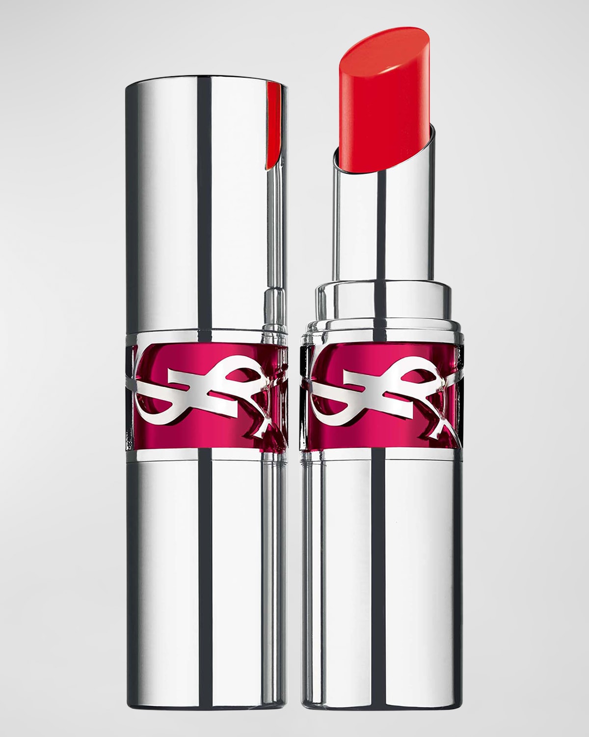 Shop Saint Laurent Candy Glaze Lip Gloss Stick In 10 Red Crush