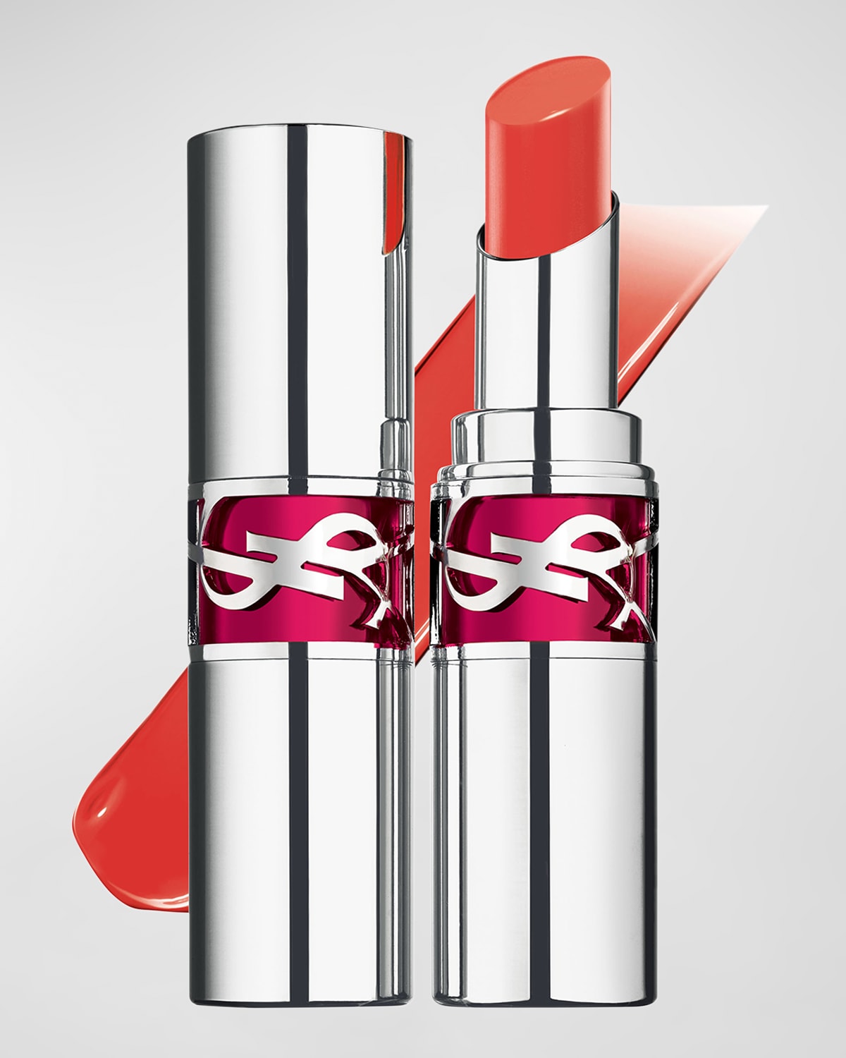 Shop Saint Laurent Candy Glaze Lip Gloss Stick In 11 Red Thrill