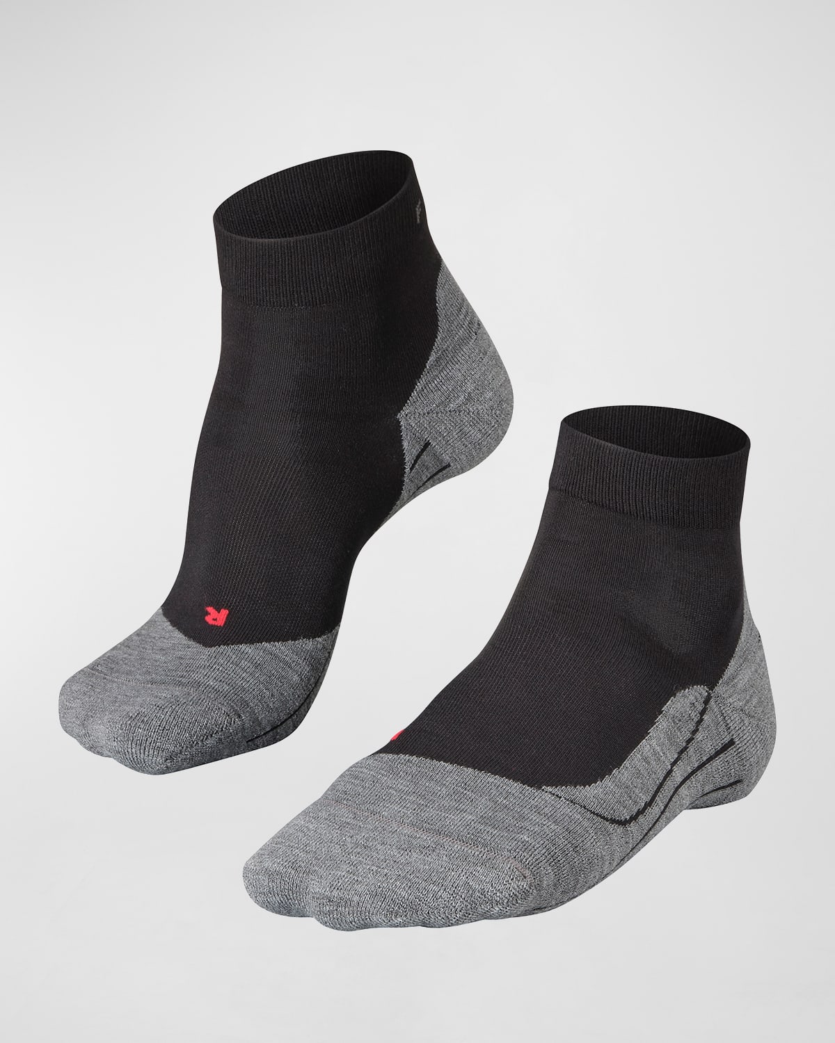 Falke Men's Ru4 High-ankle Running Socks In Black Mix