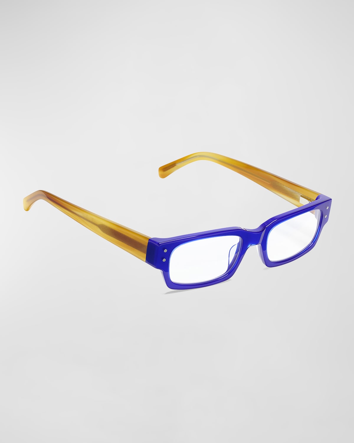 Peckerhead Rectangle Acetate Reader Glasses