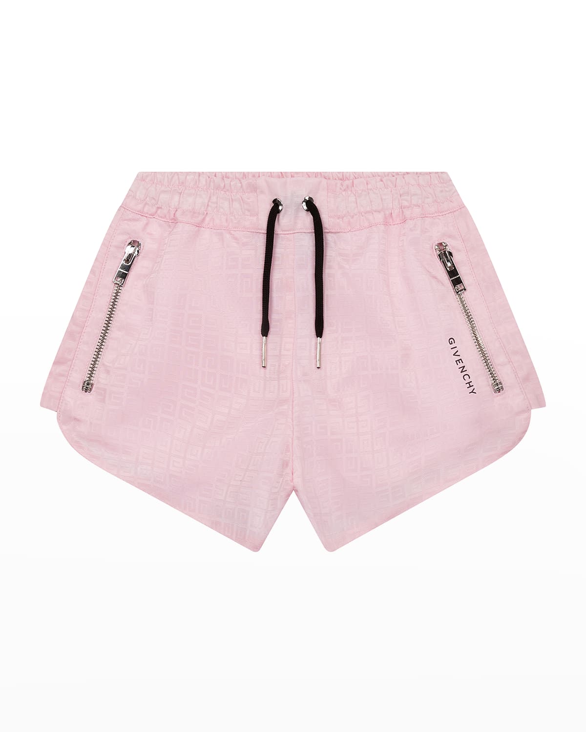 Givenchy Kids' Girl's Athletic Shorts In 4g Jacquard With Mesh Lining ...