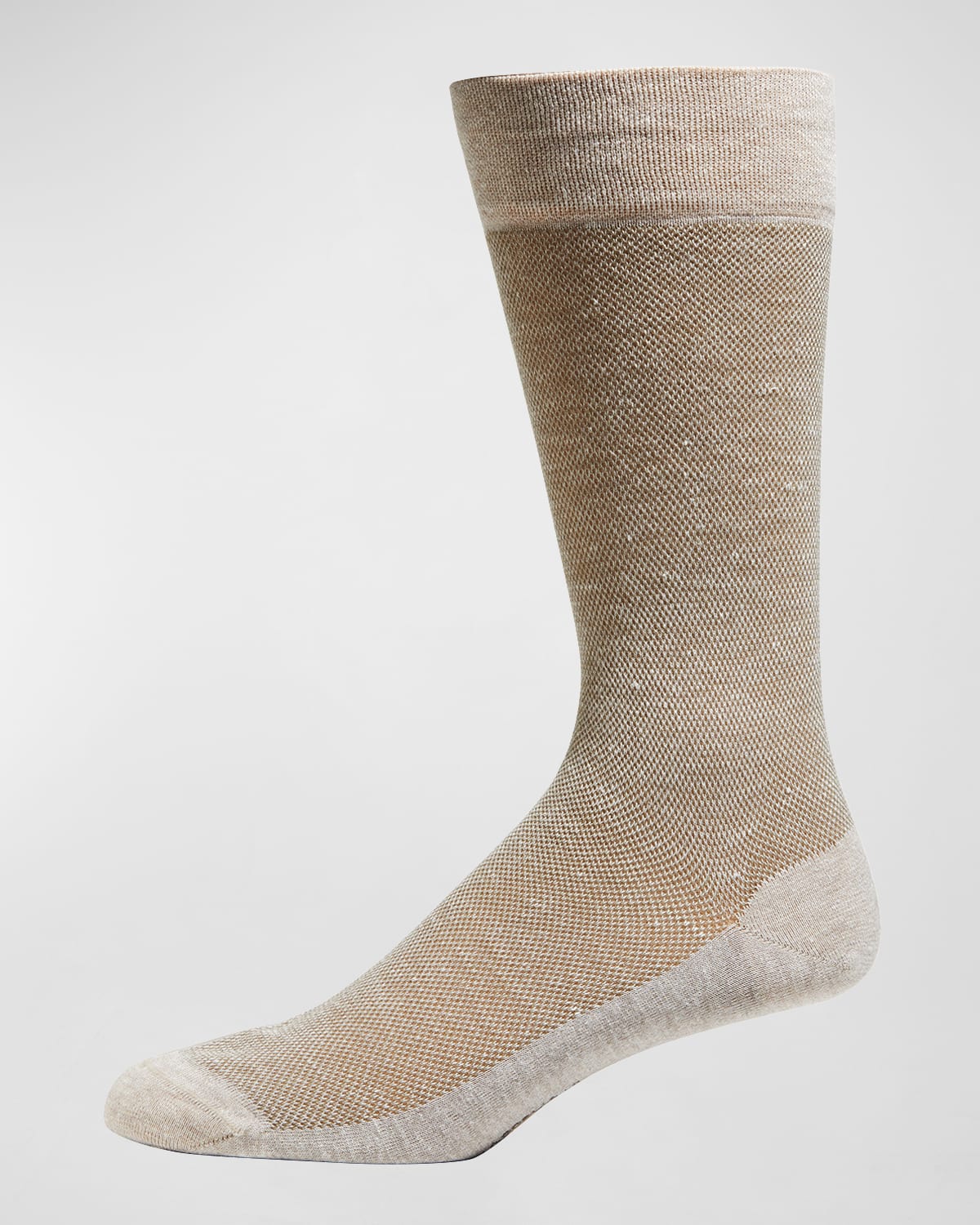 Men's Two-Tone Crew Socks