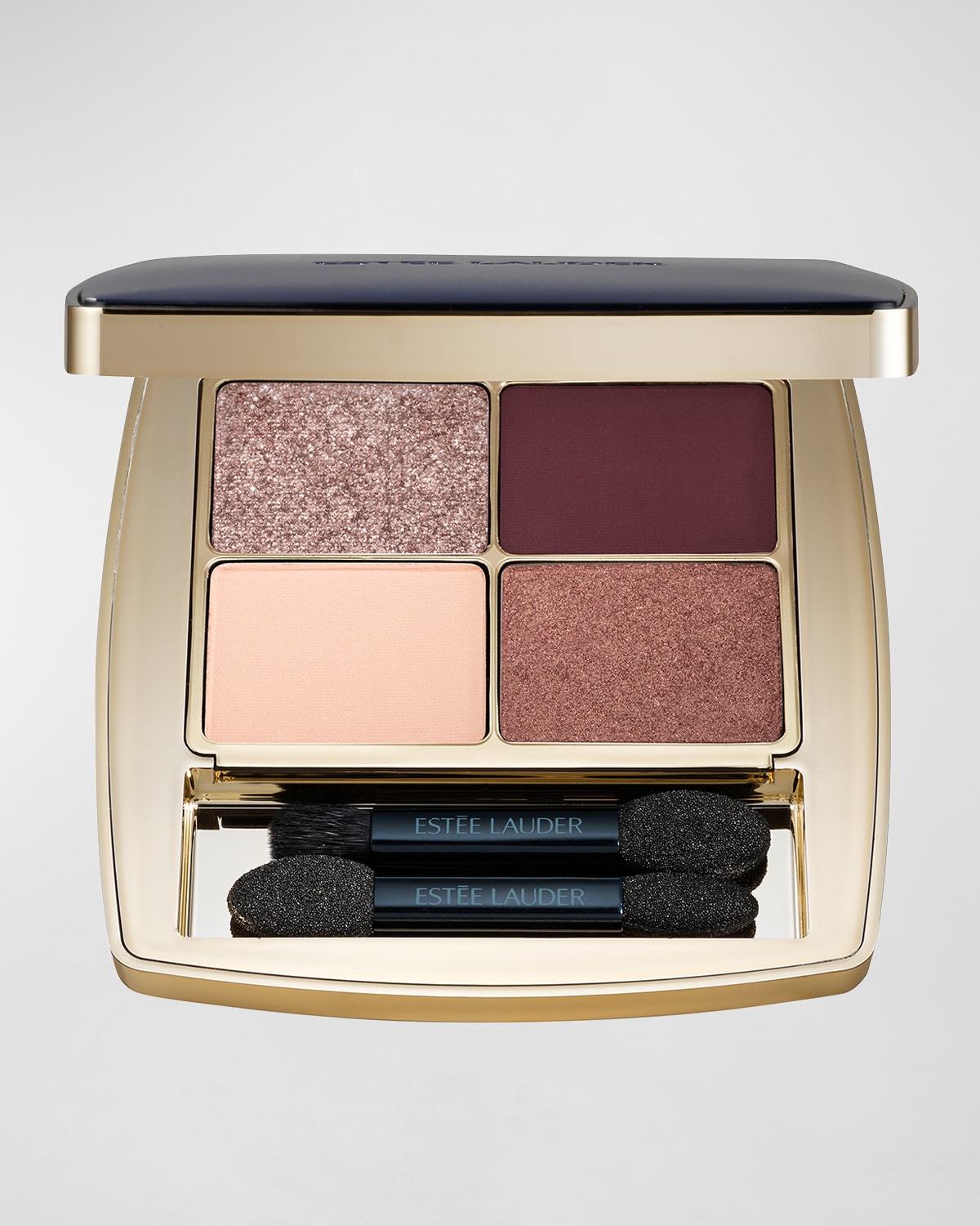 Shop Estée Lauder Pure Color Envy Luxe Eyeshadow Quad In Aubergine Dream