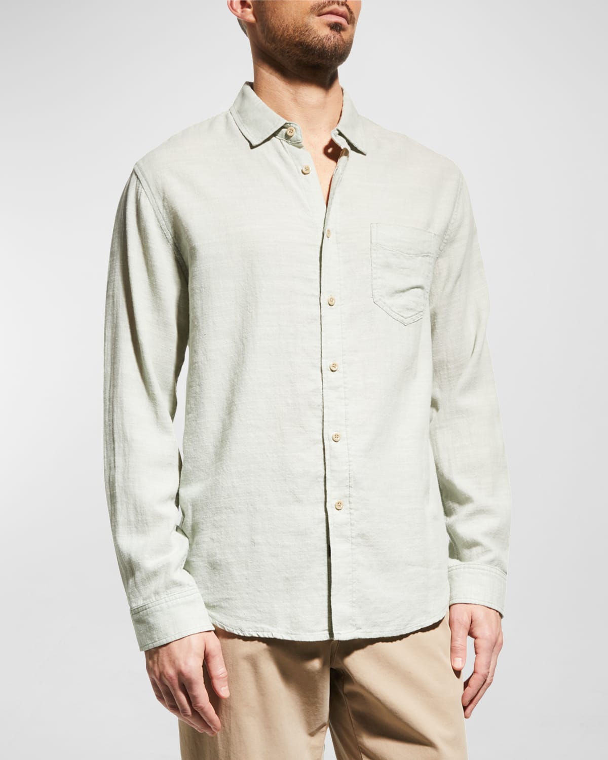 Rails Wyatt Shirt In Sage