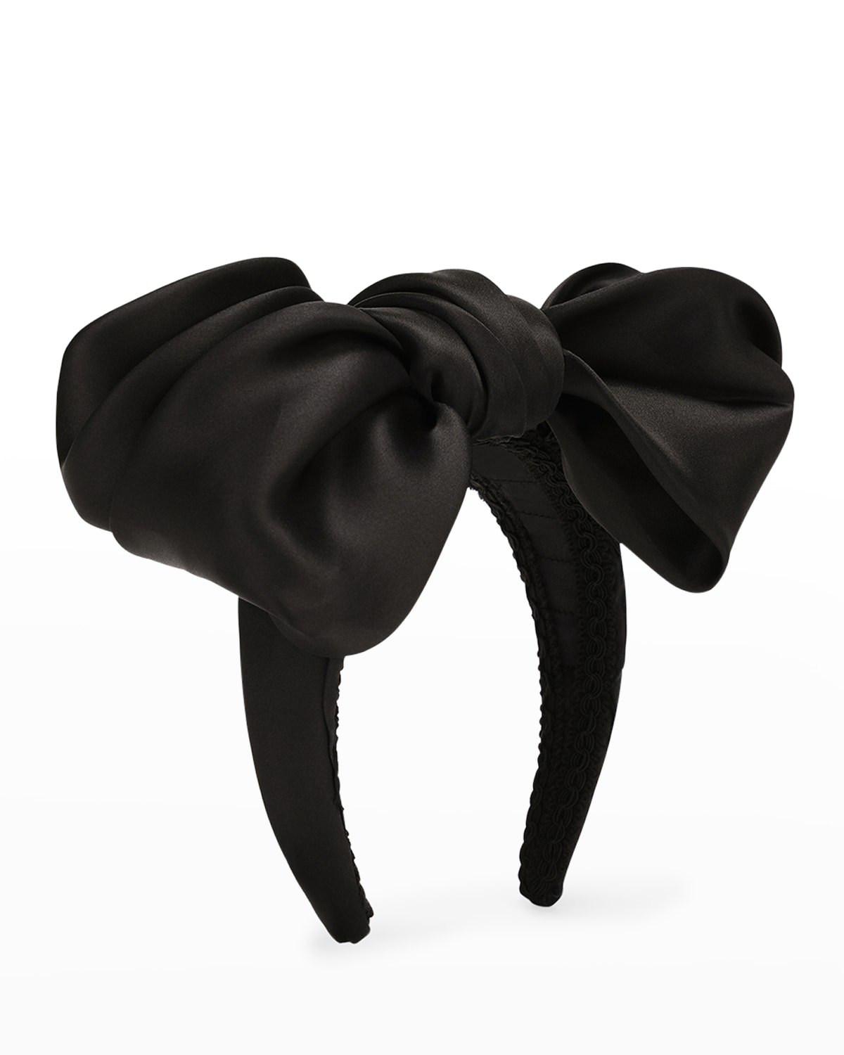 Oversized Bow Silk Headband