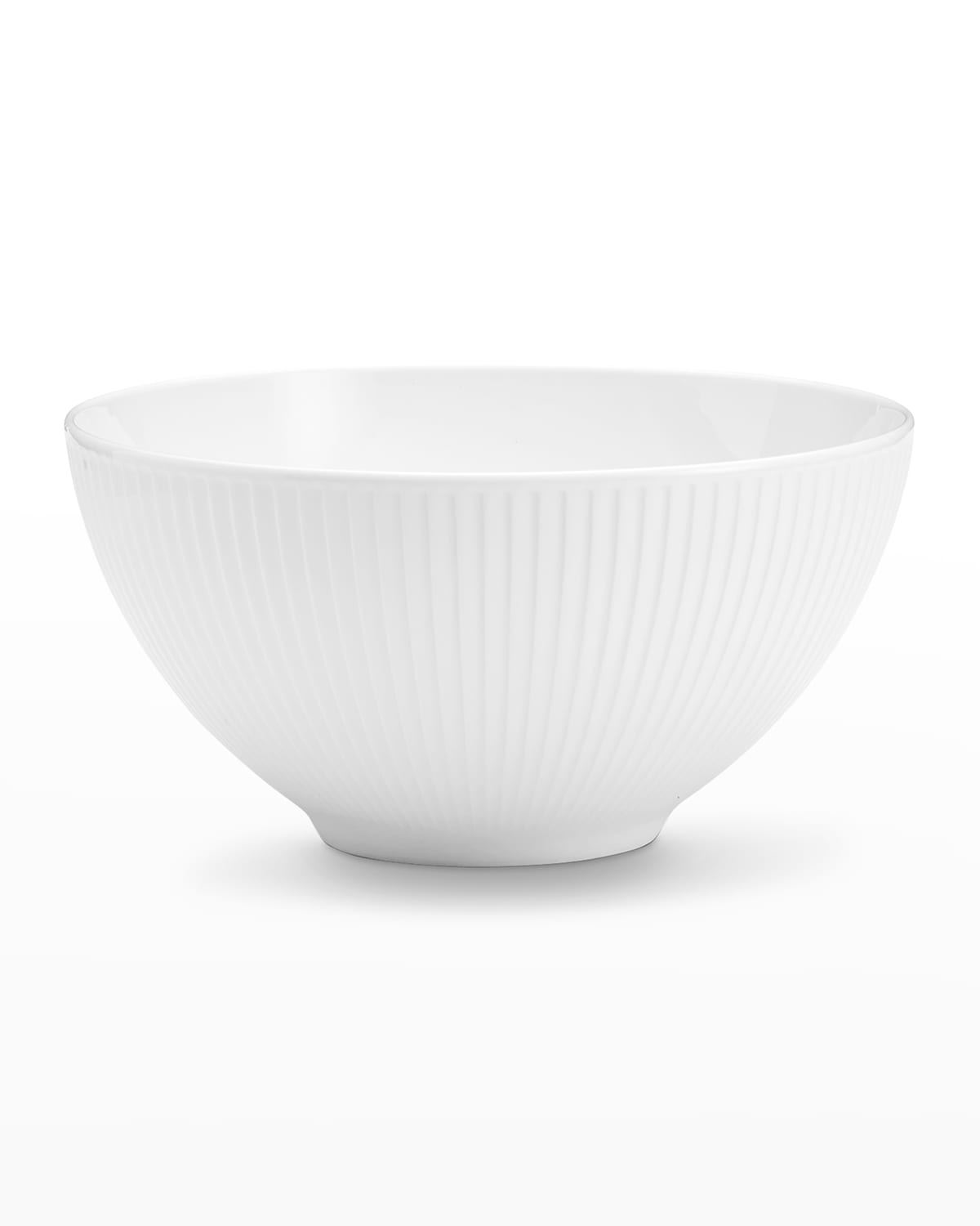 Shop Pillivuyt Plisse Serving Bowl - 9.75" Diam., 3 Qt. In White