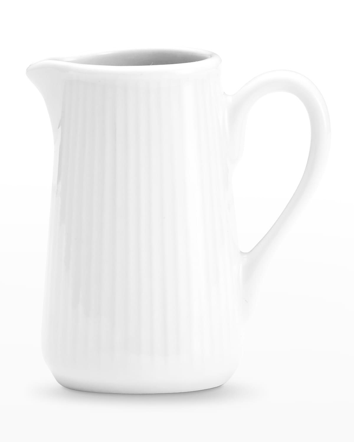 Shop Pillivuyt Plisse Set Of 2 Jugs, Small - 4 Oz. In White