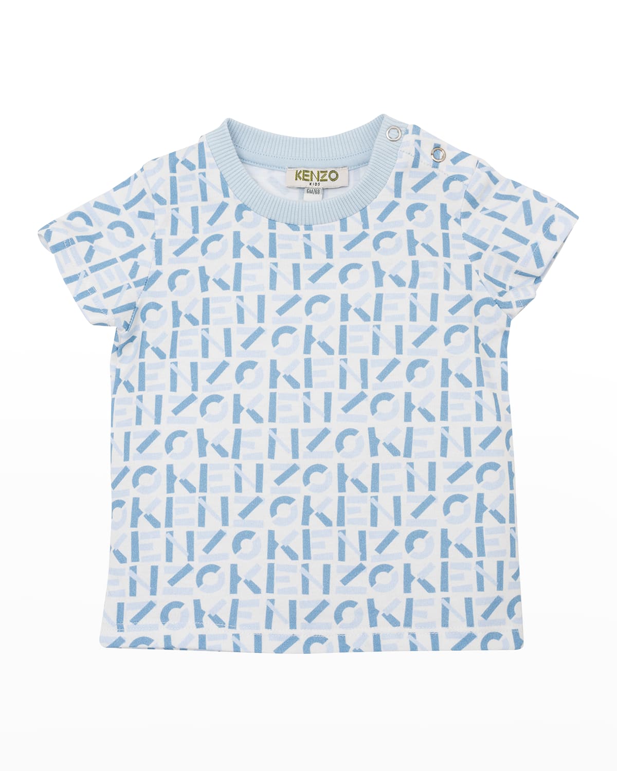 Kenzo Kids Baby Boy s Monogram Printed T shirt In 152 off White ModeSens