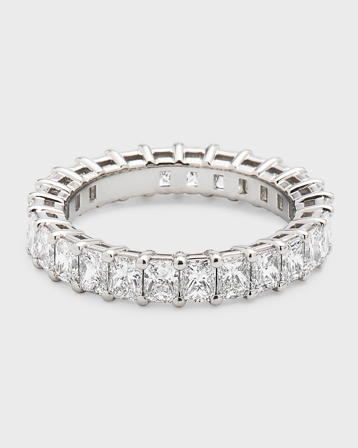 Neiman Marcus Diamonds Platinum Radiant Fg/vs Diamond Eternity Band