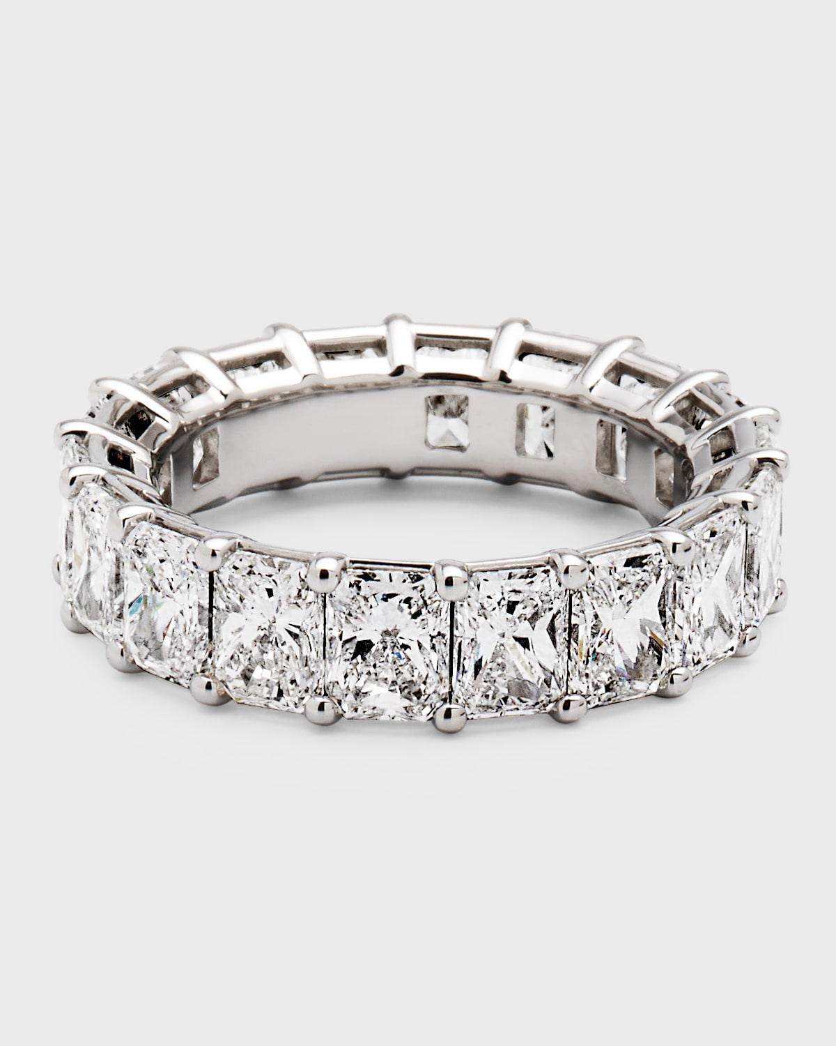 Neiman Marcus Diamonds Platinum Radiant Fg/vs Diamond Eternity Band