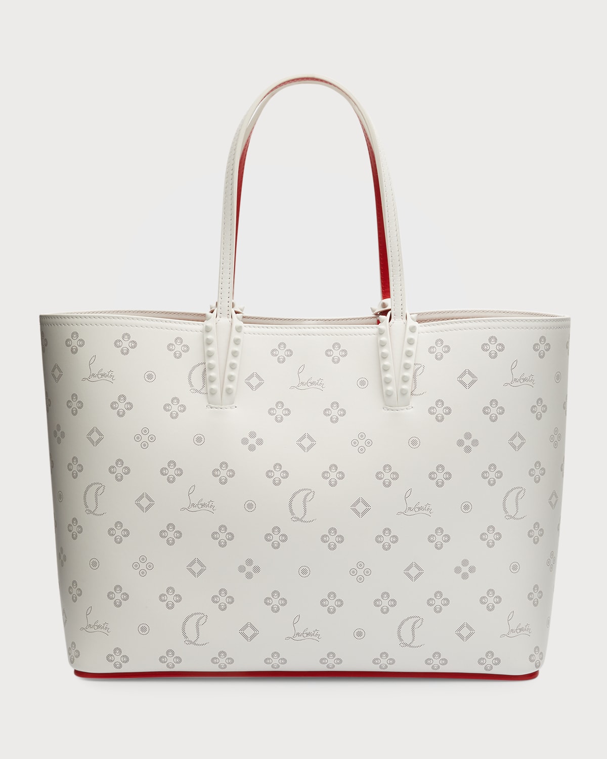 Christian Louboutin Cabata Tote In Powder Leather
