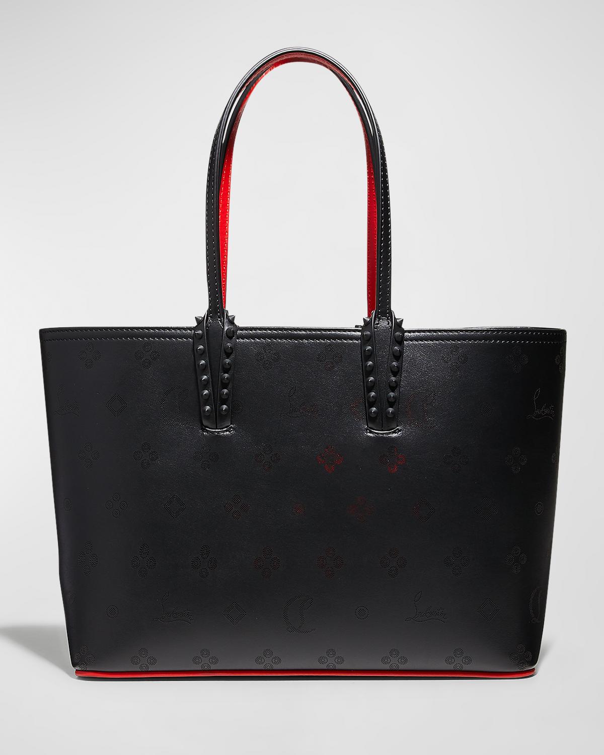 Christian Louboutin Cabata Small Loubinthesky Spike Leather Tote 