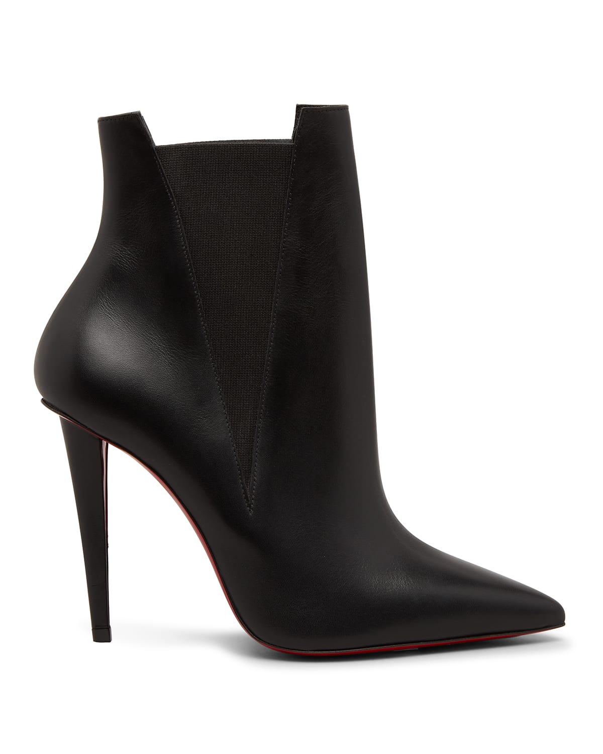 Christian Louboutin Astribooty Calfskin Red Sole Chelsea Booties
