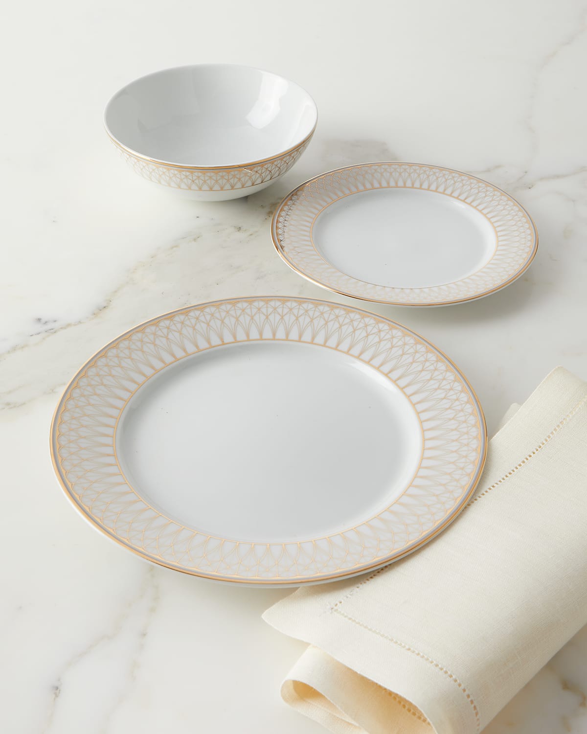 Neiman Marcus 12-piece Hampstead Dinnerware Set